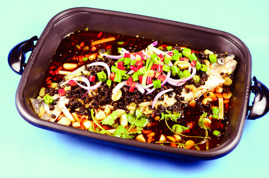豆豉烤魚