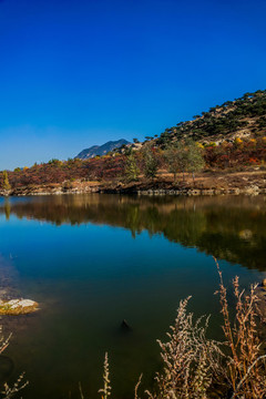 泰山石蠟河風(fēng)光
