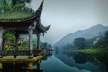 煙雨柳江親水平臺(tái)