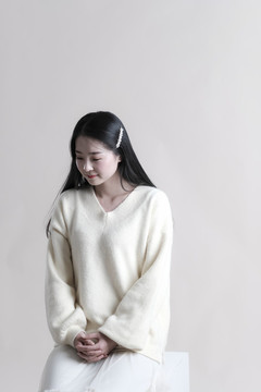 可愛的女孩