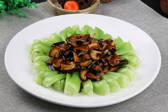 香菇菜心