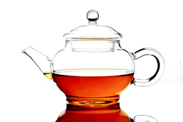 茶壺茶湯紅茶玻璃茶壺