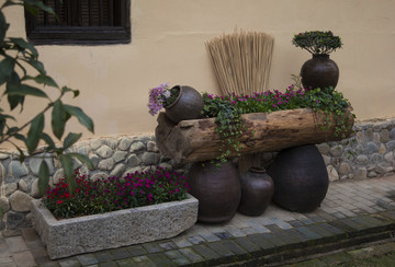 古村落古鎮(zhèn)鄉(xiāng)村旅游園林小景觀