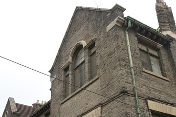 老建筑磚瓦建筑