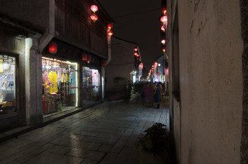 蘇州山塘街夜景