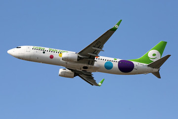 九元航空公司飛機起飛