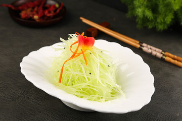 熗拌筍絲