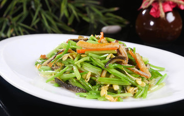 芹菜炒鰻鲞