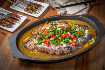 麻椒烤魚