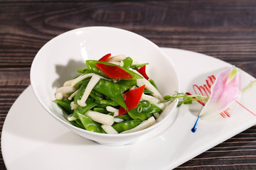 碧綠海鮮菇
