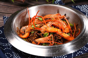 農(nóng)家菜香蝦