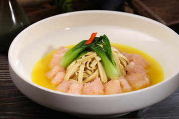 揚(yáng)州干絲蝦滑
