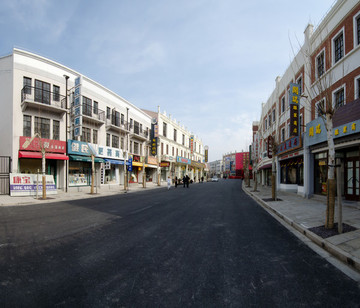 老上海街景