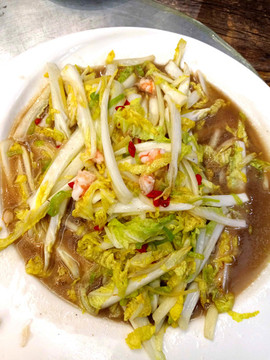 蝦仁娃娃菜
