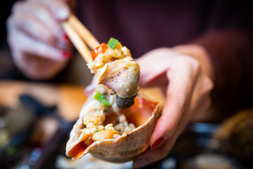蒜香脆螺片