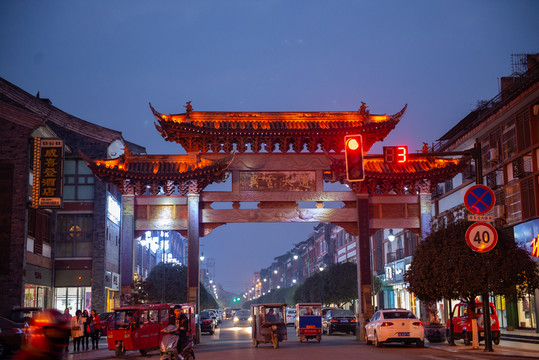 街頭夜景