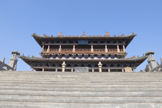 運城池神廟海光樓