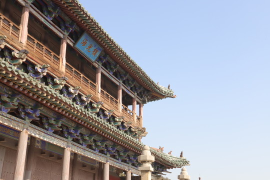 運(yùn)城池神廟海光樓