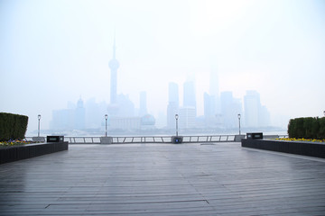 上海外灘清晨