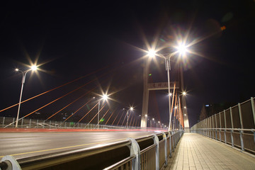 杭州文暉大橋夜景