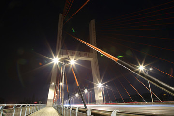 杭州文暉大橋夜景