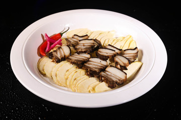 醬肉蒸冬筍