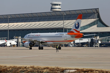 紅土航空公司飛機