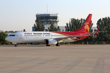 深圳航空公司飛機(jī)
