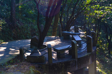 山間休息區(qū)