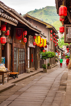 土城古鎮(zhèn)街道景觀