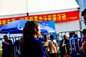 火車站旅客行人