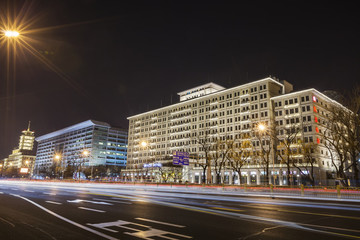 民族飯店夜景
