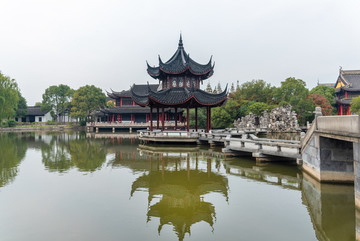 周莊全福講寺的亭子