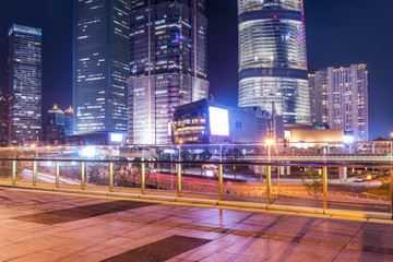 上海陸家嘴夜景