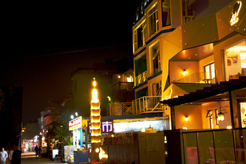 深圳較場(chǎng)尾商業(yè)街夜景