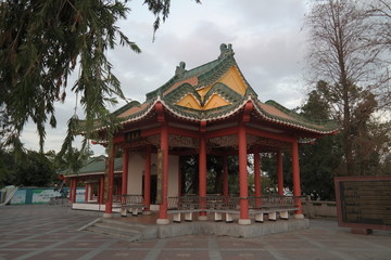 新會(huì)天馬村小鳥(niǎo)天堂正氣亭