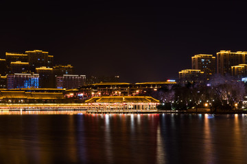 曲江池遺址公園夜景