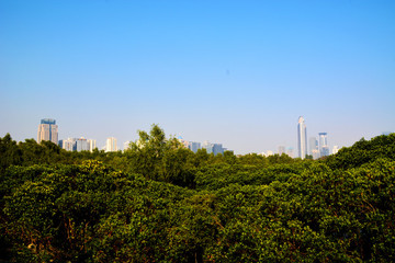 海邊建筑風景