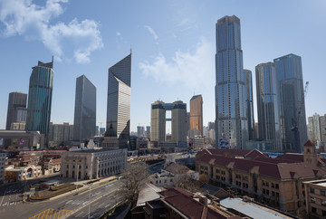 天津城區(qū)地標(biāo)建筑
