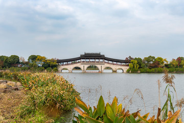 無錫蠡湖風景區(qū)的石塘橋