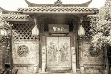 成都古鎮(zhèn)寬窄巷子