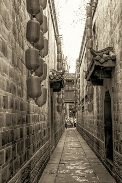 成都古鎮(zhèn)寬窄巷子