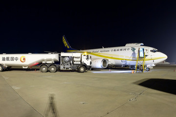 中國郵政航空波音737貨機