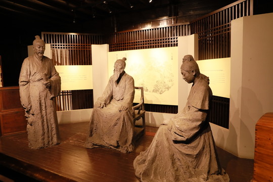 范欽雕像
