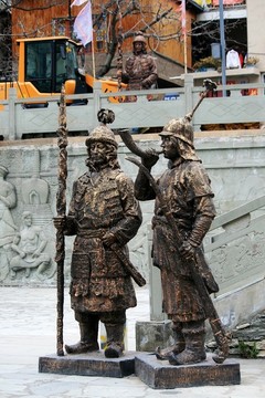 軍人雕塑