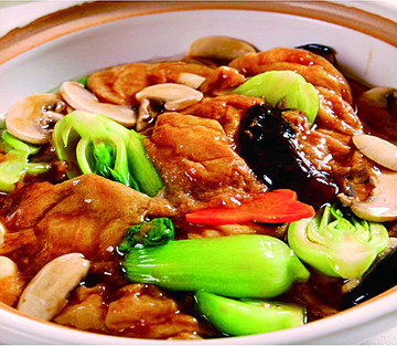 菌菇面筋泡