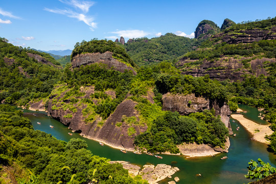 中國(guó)福建武夷山天游峰