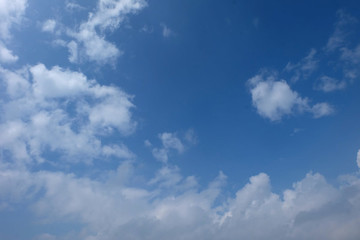 藍天白云
