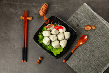 火鍋魚(yú)丸肉丸拼盤(pán)