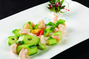 脆環(huán)鮮蝦球